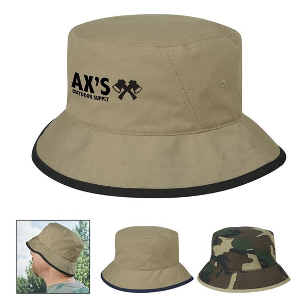 Customized Promotional Cotton Twill Bucket Hat