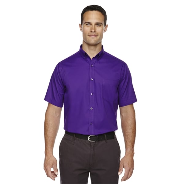 Men's Optimum Short-Sleeve Twill Shirt
