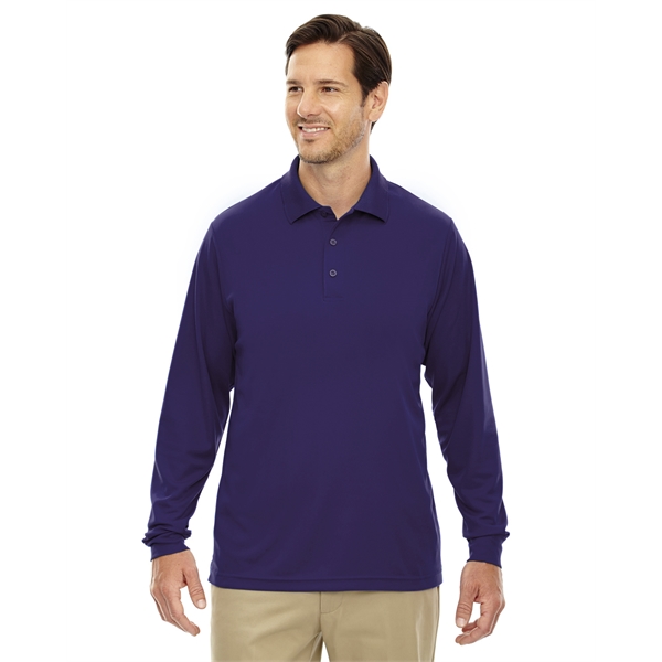 Men's Pinnacle Performance Long-Sleeve Pique Polo
