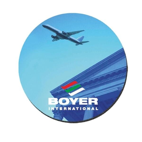 Good Value™ 1/8" Fabric Surface Mouse Pad (8" Round)