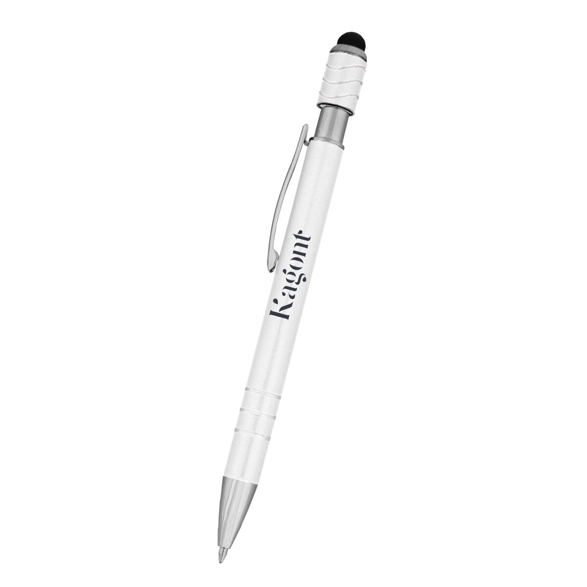 Branded Spin Top Pen Fidget & Stylus