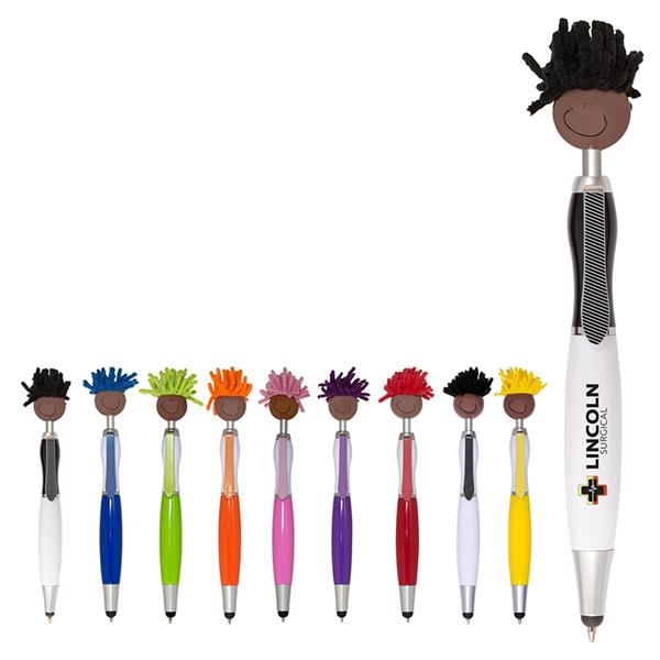 MopToppers Multicultural Screen Cleaner With Stylus Pen
