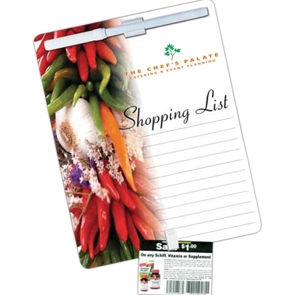 Memo Board w/ Clip 8-1/2 x 11 w/ Mag