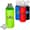 18 oz. Glass Bottle with Color Silicone Sleeve