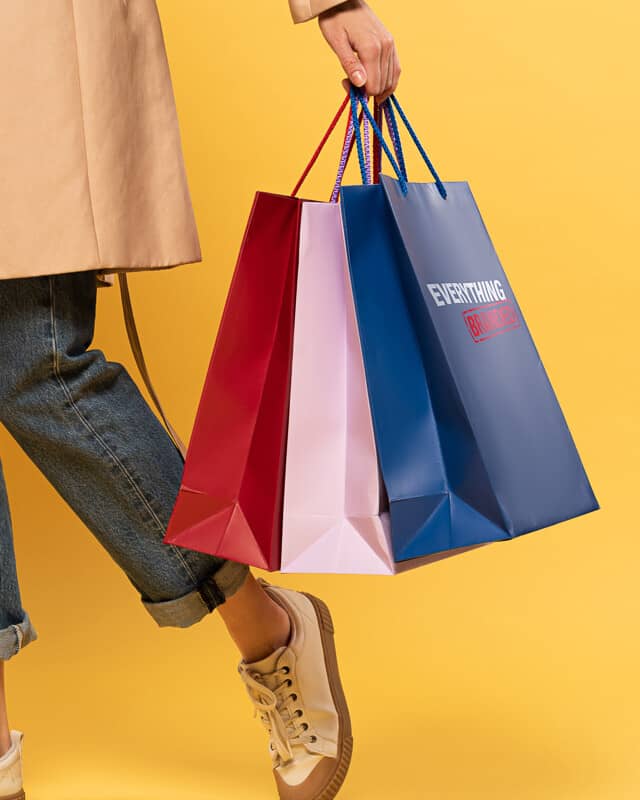 Shopping Bags header