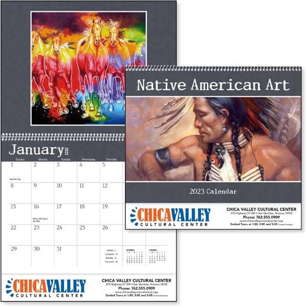 Native American Art 2023 Calendar EverythingBranded Canada