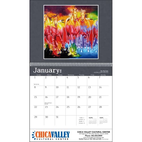 Native American Art 2023 Calendar | EverythingBranded Canada