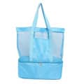 Beach Bag with Insulated Bottom