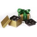 Gift Box 8 pcs Dark Chocolate Meltaways w/ Ribbon