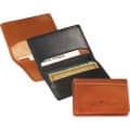 Fire Island Business Card Case (Sueded Full-Grain Leather)