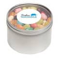Jelly Belly® Candy in Lg Round Window Tin
