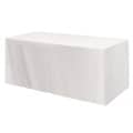 Fitted Poly/Cotton 3-sided Table Cover - fits 6' standard...