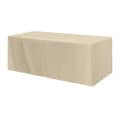 Fitted Poly/Cotton 4-sided Table Cover - Fits 8' Standard...