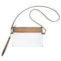 Game Day Clear Wristlet Pouch
