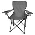 HEATHERED FOLDING CHAIR WITH CARRYING BAG