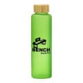 17 Oz. Belle Glass Bottle With Bamboo Lid