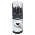 Blackwood 12-Piece Colored Pencil Set In Tube With Sharpener