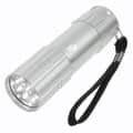 Aluminum LED Flashlight With Strap