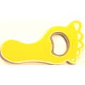 Jumbo size foot shape magnetic bottle opener