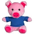 7" Plush Pig with T-Shirt