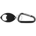 Football Shaped Bottle Opener with Key Ring and Carabiner