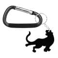 Tiger Shape Bottle Opener Key Chain with Carabiner