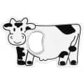 Jumbo size cow shape magnetic bottle opener