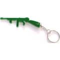 Rifle shape bottle opener key chain