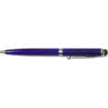 Twist action pen with stylus
