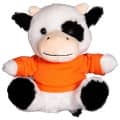 7" Plush Cow with T-Shirt