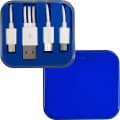 3-in-1 Charging Cable in Square Case