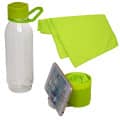 Multi-functional Water Bottle/Phone Stand with Cooling Towel