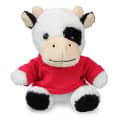 7" Plush Cow with T-Shirt