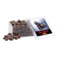 Chocolate Covered Peanuts in a Clear Acrylic Large Box