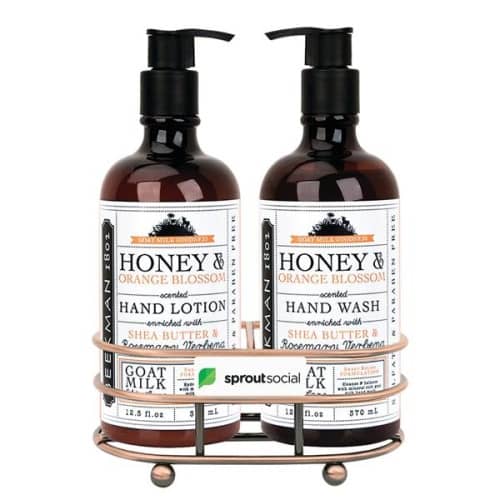Beekman 1802® Honey & Orange Blossom Soap & Lotion Gift Set