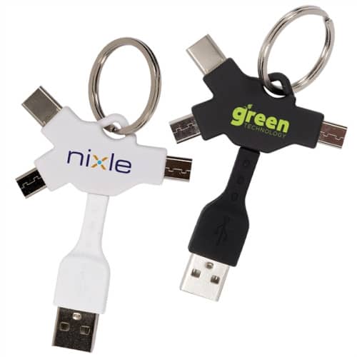 Multi USB Cable Key Chain
