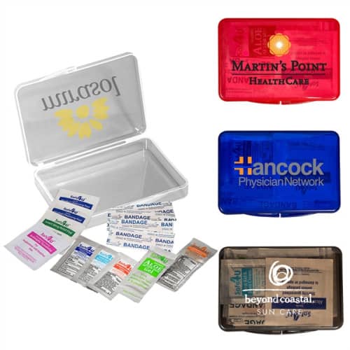 First Aid Kit in Plastic Box