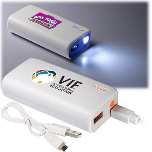 Pocket Mobile Charger with LED Light