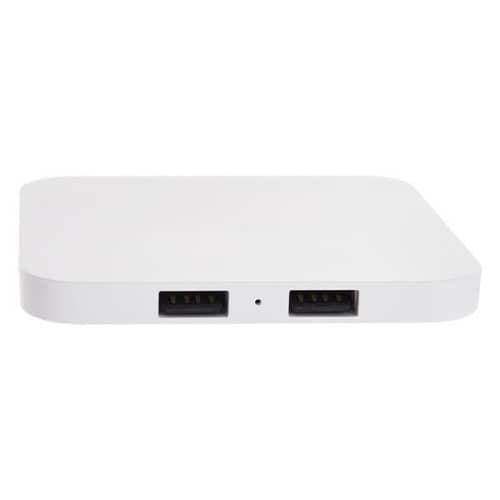 Power Up 2-Port USB Hub & Wireless Charging Pad