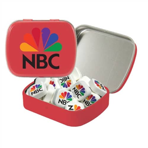 Small Tin with Printed Mints
