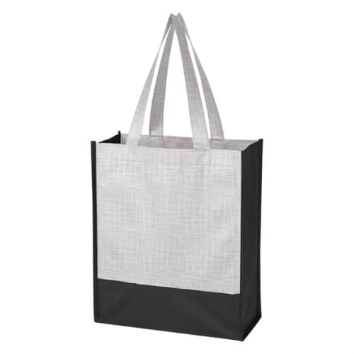 Crosshatch Mini Non-Woven Tote Bag