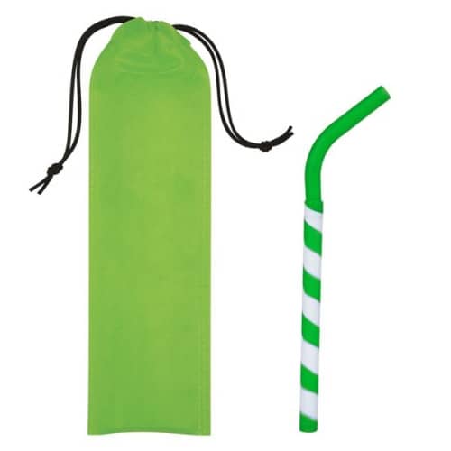 GreenPaxx Tie-Dye Cool Straw With Pouch