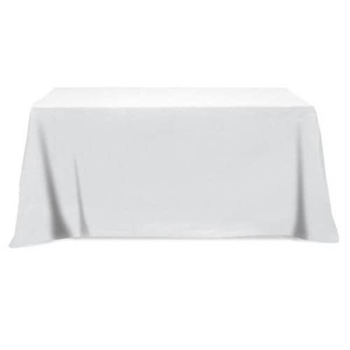 Flat 3-sided Table Cover - fits 6' standard table