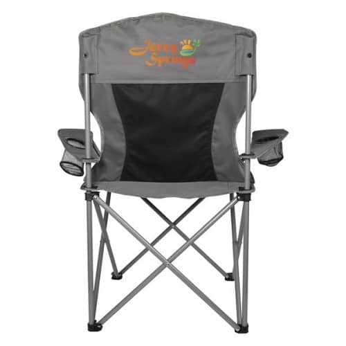 Two-Tone Folding Chair With Carrying Bag