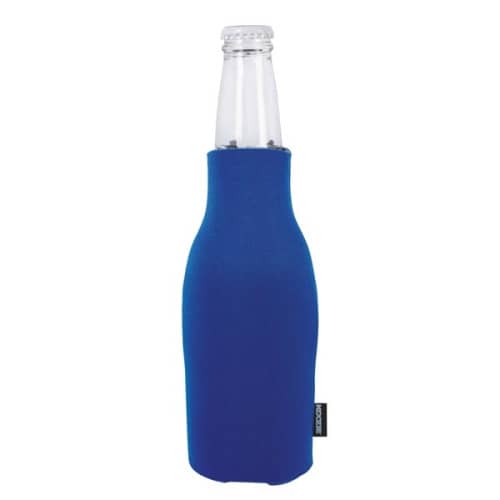 Zip-Up Bottle KoozieKooler with Opener