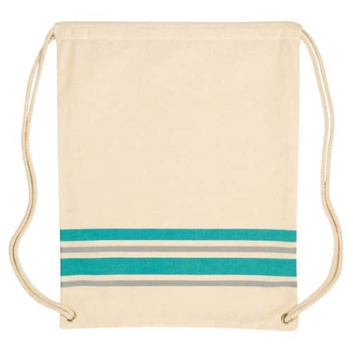 Springtide Cotton Drawstring Backpack