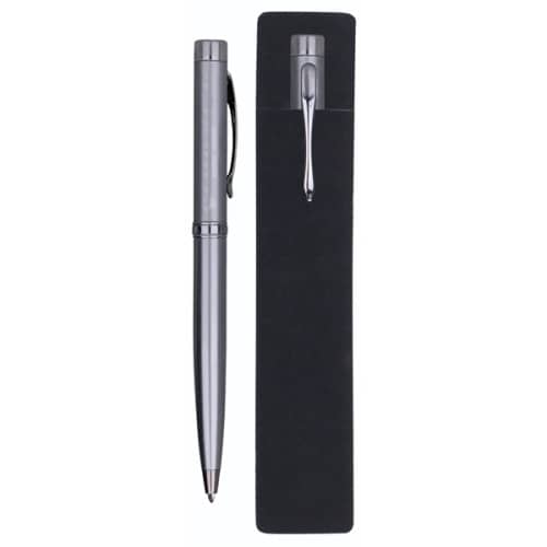 Metal Pen, Laser Pointer & Flashlight w/ PE-Pouch