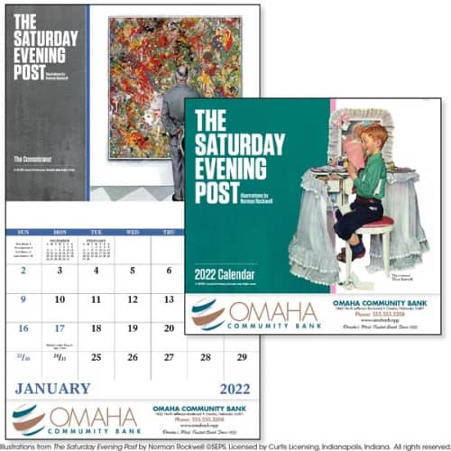 The Saturday Evening Post 2023 Stapled Appointment Calendar
