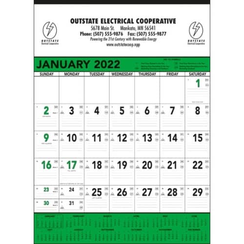 Decorator Memo (Tan) 2023 Calendar