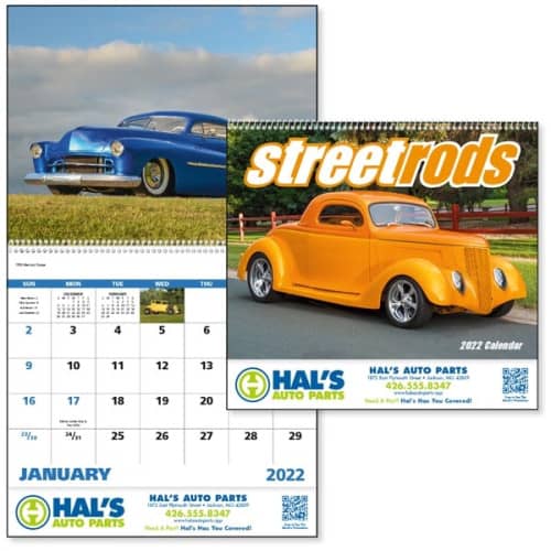 Spiral Street Rods Vehicle 2023 Appointment Calendar